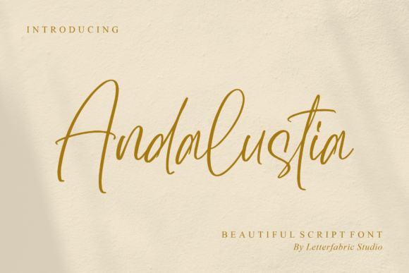 Andalustia: A Script Font That Elevates Digital Design