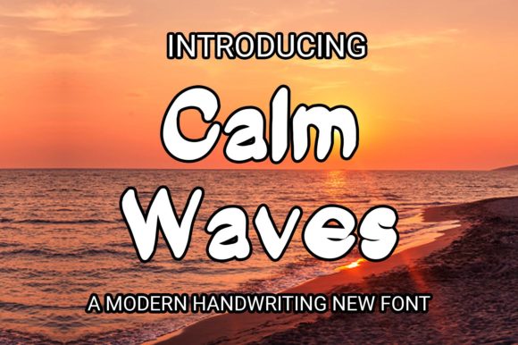 Calm Waves Font: A Simple Upgrade for Your Brand