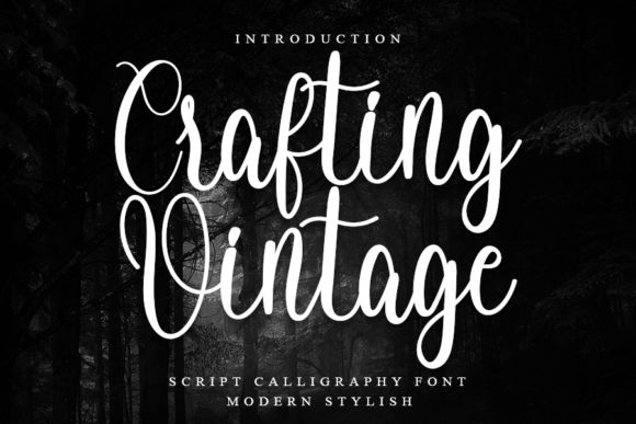 Crafting Vintage Font Review