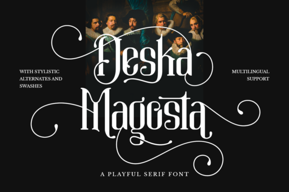 Deska Magosta: A Serif Font That Elevates Digital Design