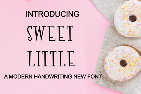 Font Choice That Speaks Volumes: Sweet Little in Action