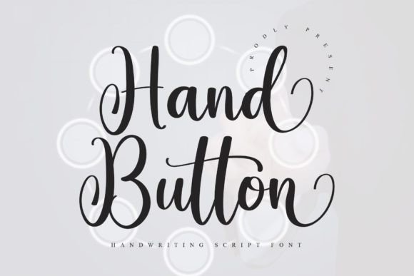 Hand Button: A Script Font That Elevates Digital Branding