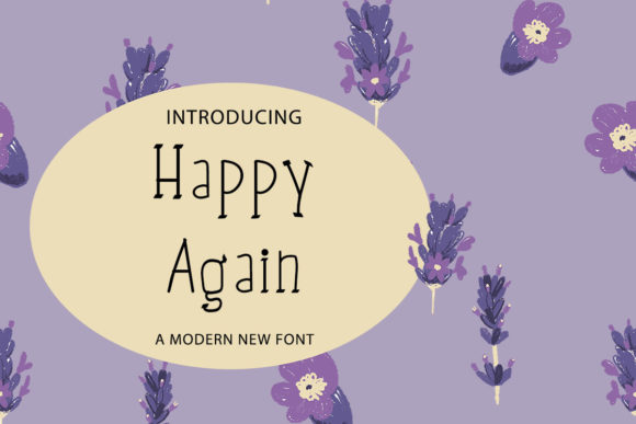 Happy Again: A Versatile Serif Font for Digital Design