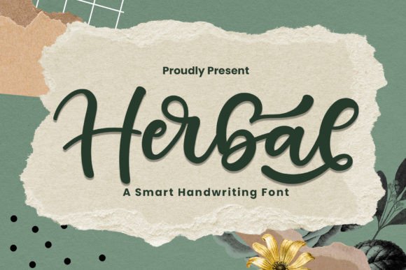 Herbal: The Handwritten Font That Elevates Your Brand