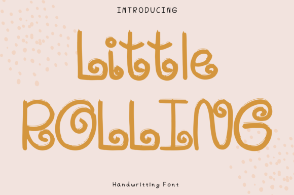 Little Rolling: A Script Font for Web Design and Branding