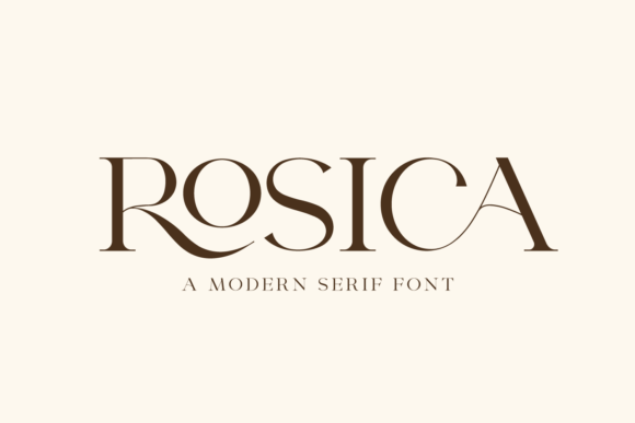 Rosica: A Serif Font That Elevates Your Handmade Creations