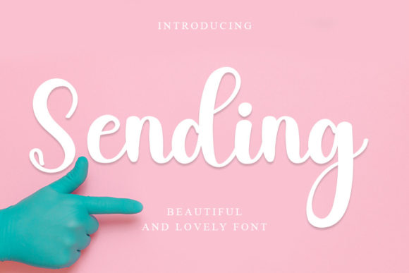 Sending Script Font Review for Real-World Design