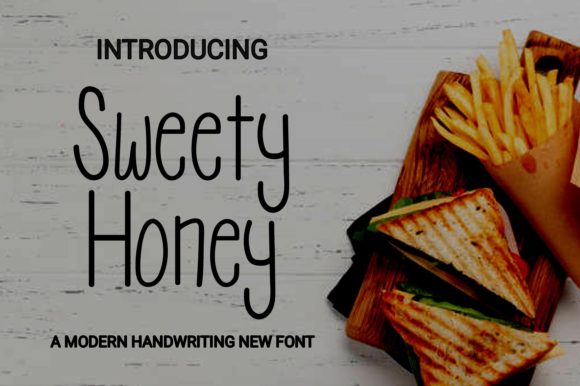Sweety Honey: A Script Font for Web Design and Brand Identity