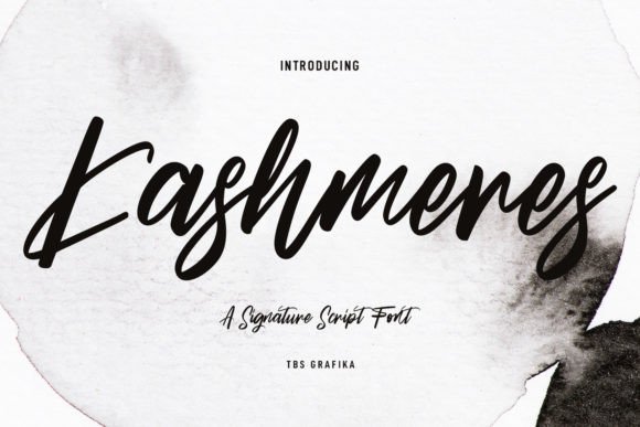 Transform Your Brand with Kashmeres Script Font